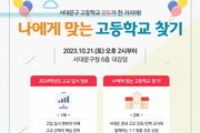 서대문구, '고교입시 박람회' 21일 개최